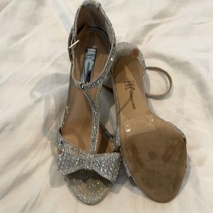 Rhinestone high heels size 6